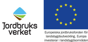 Logotyper Jordbruksverket och Europeiska jordbruksfonden