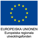 Logotyp Europeiska unionen Europeiska regionala utvecklingsfonden