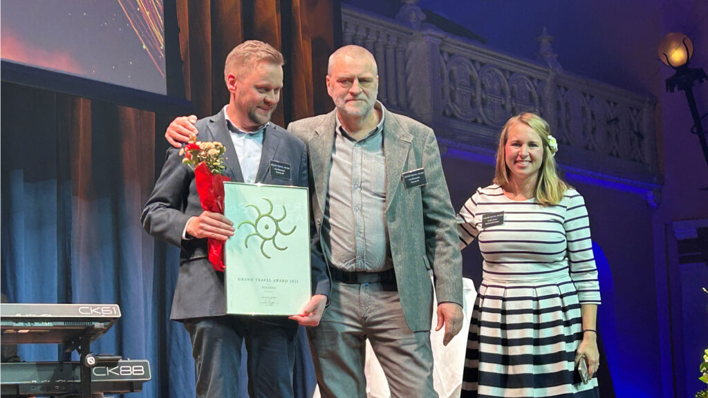 Utdelning av Grand Travel Award Ekoturismpriset 2025
